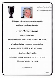 Hamšíková Eva