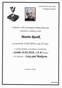 Martin REzák parte