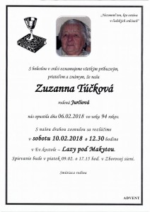 Zuzana Túčkova parte