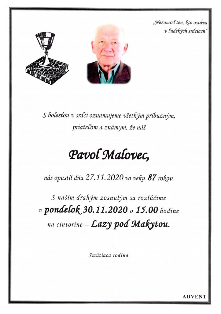 parte Pavol Malovec